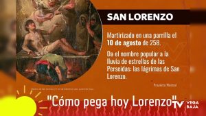 Curiosidades: El día más cálido del verano coincide con San Lorenzo, martirizado en una parrilla