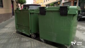 El ayuntamiento de Orihuela recibe los suministros de piezas de recambio para los contenedores