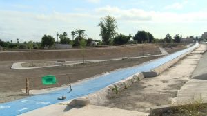 Finaliza en Bigastro un gran parque inundable para reducir el impacto de inundaciones