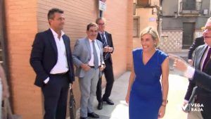 La consellera de Justicia, Elisa Núñez, visita los Juzgados de Orihuela