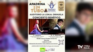 La Lonja acoge un concierto a beneficio del proyecto "Apadrina un tubo" del órgano de la Catedral de Orihuela