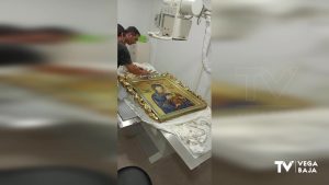 La Virgen del Perpetuo Socorro de Almoradí se somete a un estudio como paso previo a su restauración