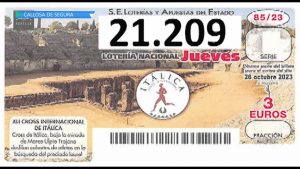 Una administración de Callosa de Segura vende el número premiado con 300.000 euros del sorteo de la lotería nacional del 26 de octubre