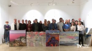 María Teresa Durá, ganadora del XXV Concurso de Pintura Rápida "Ciudad de Torrevieja"