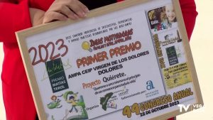 El proyecto "Quiérete" del CEIP Virgen de los Dolores obtiene el Primer Premio “Matías Terol” otorgado por la FAPA Gabriel Miró*