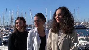 Mireya Hernández, Paula García y Beatriz Cerdá componen la nueva corte salinera de Torrevieja