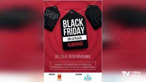 Almoradí saca a la Plaza su comercio local en el Black Friday