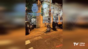 Un maletín sospechoso a las puertas del Palacio Provincial de la Diputación de Alicante hace saltar todas las alarmas