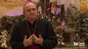 El Obispo José Ignacio Munilla felicita la Navidad desde el Museo Napolitano de Orihuela