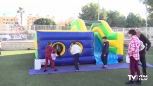 El Polideportivo Municipal Juan Carlos I de Algorfa acoge la "Fiesta de los Hinchables"