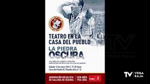 ​​​​​​​El PSOE Callosa inicia el año de su centenario con la programación de "La Piedra Oscura" de Alberto Conejero