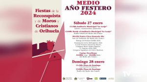 Las Fiestas de la Reconquista y de Moros y Cristianos de Orihuela celebran su Medio Año Festero el 27 y 28 de enero