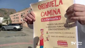 El centro de salud del Rabaloche pone en marcha «Orihuela Camina»