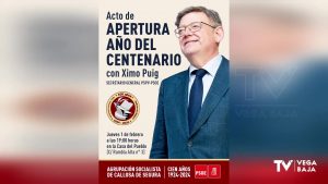 Ximo Puig apertura el año del Centenario de la Agrupación Socialista de Callosa de Segura