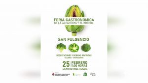 San Fulgencio celebra la Feria Gastronómica de la Alcachofa y el Brócoli el 25 de febrero