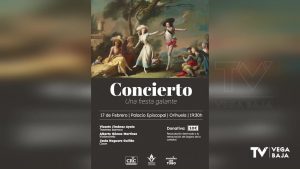 El Palacio Episcopal de Orihuela acoge el próximo 17 de febrero "Una fiesta galante" a beneficio de la restauración del órgano de la Catedral