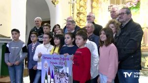 El Colegio CRA “Azahar” de la Matanza elabora el cartel infantil de la Semana Santa de Orihuela