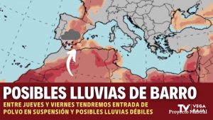 Una DANA recorrerá el sur de la Península Ibérica entre jueves y viernes
