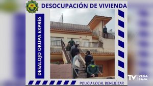 La Policía Local de Benejúzar y Almoradí frustran la okupación de varias viviendas