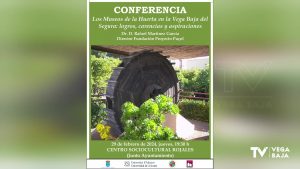 Rojales acoge una conferencia sobre los logros, las carencias y las aspiraciones de los museos de la huerta de la Vega Baja