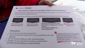 Cruz Roja aconseja en Cox cómo ahorrar en la factura de la luz