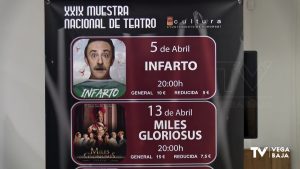 "Infarto", "Miles Gloriosus", "Mentes inteligentes" y "La curva de la felicidad" componen la XXIX Muestra de Teatro de Almoradí