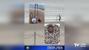 La Policía Local de Guardamar del Segura lucha contra la pesca furtiva