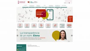 La Generalitat renueva la imagen y los contenidos de su portal de Transparencia GVA Oberta