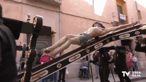 El Cristo de Zalamea y el Prendimiento salen a las calles de Orihuela en la mañana del Jueves Santo