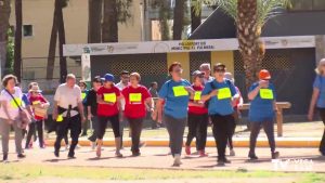 400 personas se dan cita en la VI edición de “Mayores en Marcha”